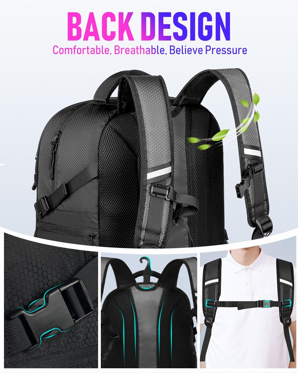 ShineTheSport Multi-Use Basketball Backpack